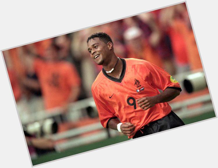 Happy birthday to original bae Patrick Kluivert, and to when my football crushes were age-appropriate. 