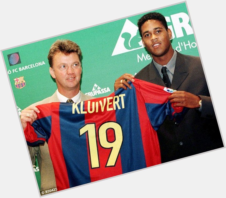 We wish former FC Barcelona player Patrick Kluivert a very happy 47th birthday!  