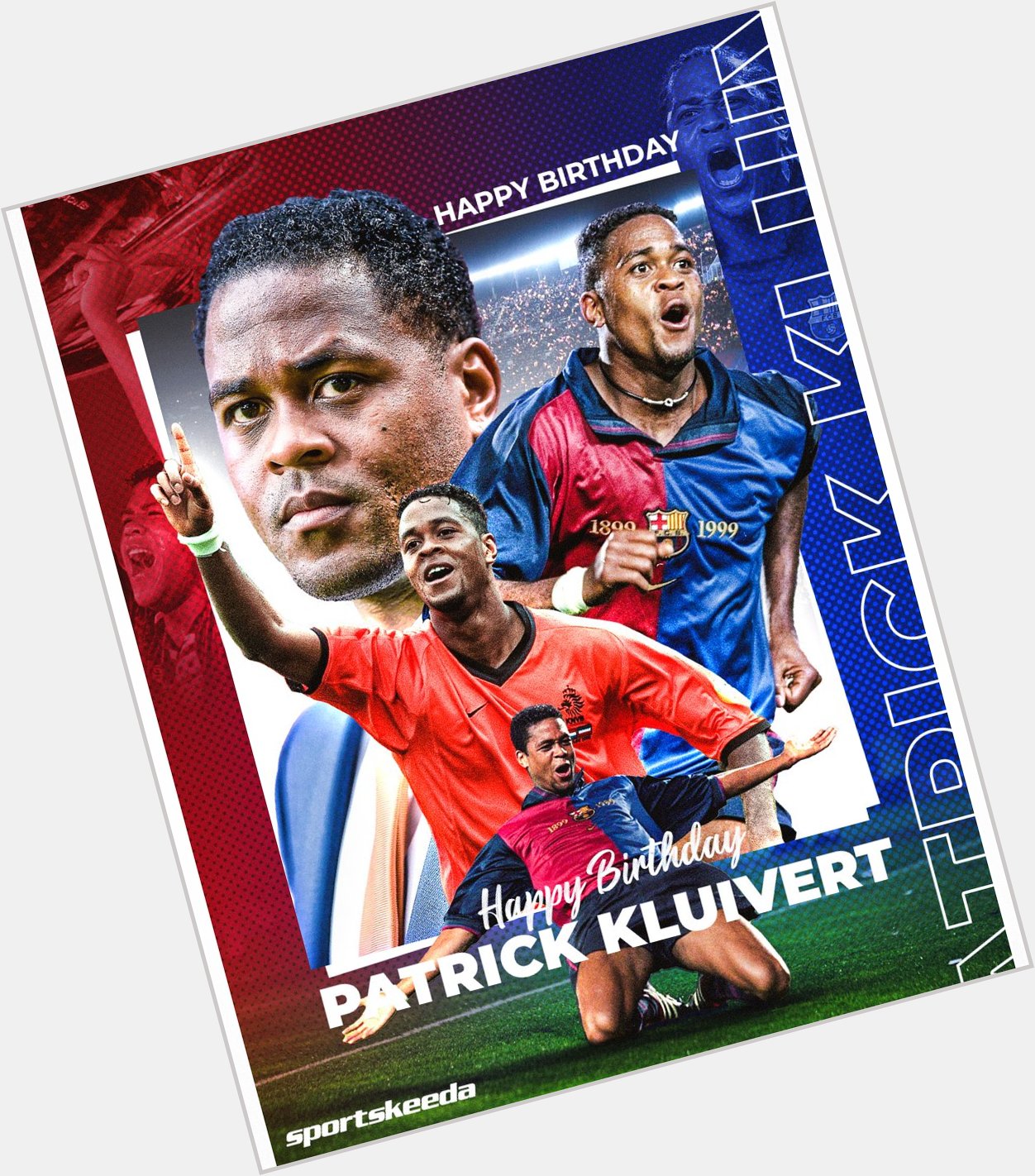Wishing Dutch icon Patrick Kluivert a very happy 47th birthday!       
