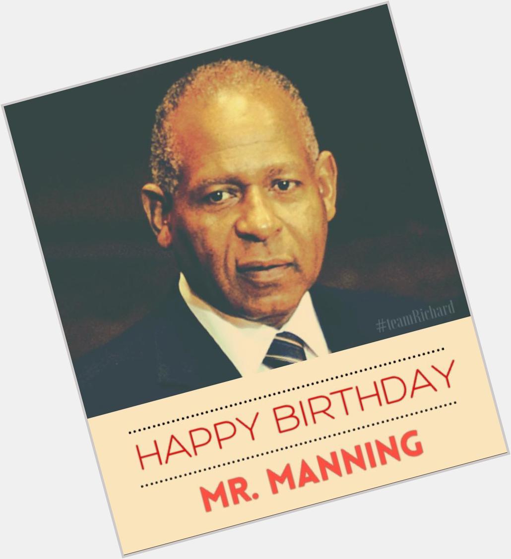 Happy 69th Birthday to fmr. Prime Minister and fmr. Political Leader of the PNM, Mr. Patrick Manning. 