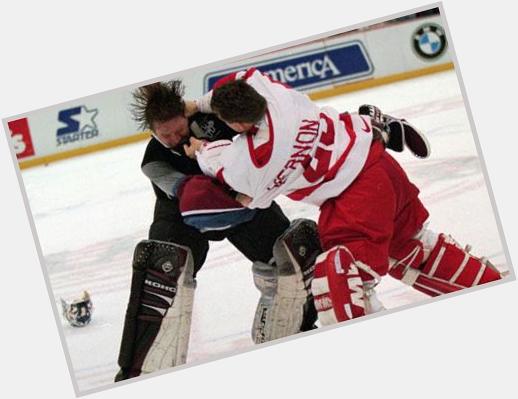 Heard it was Patrick Roy\s bday today. Happy bday man, don\t forget that time you dropped the puck in your net ;) 