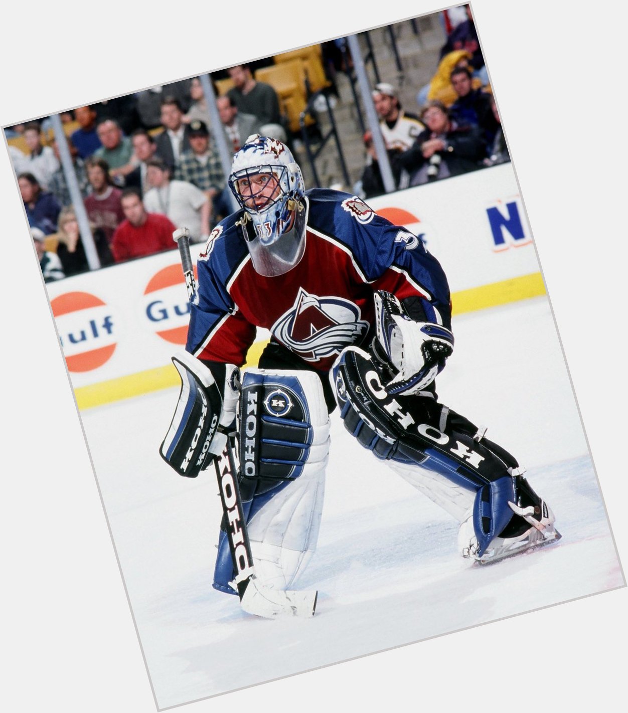 A legend in the crease.

Wishing a very happy birthday to Patrick Roy! 