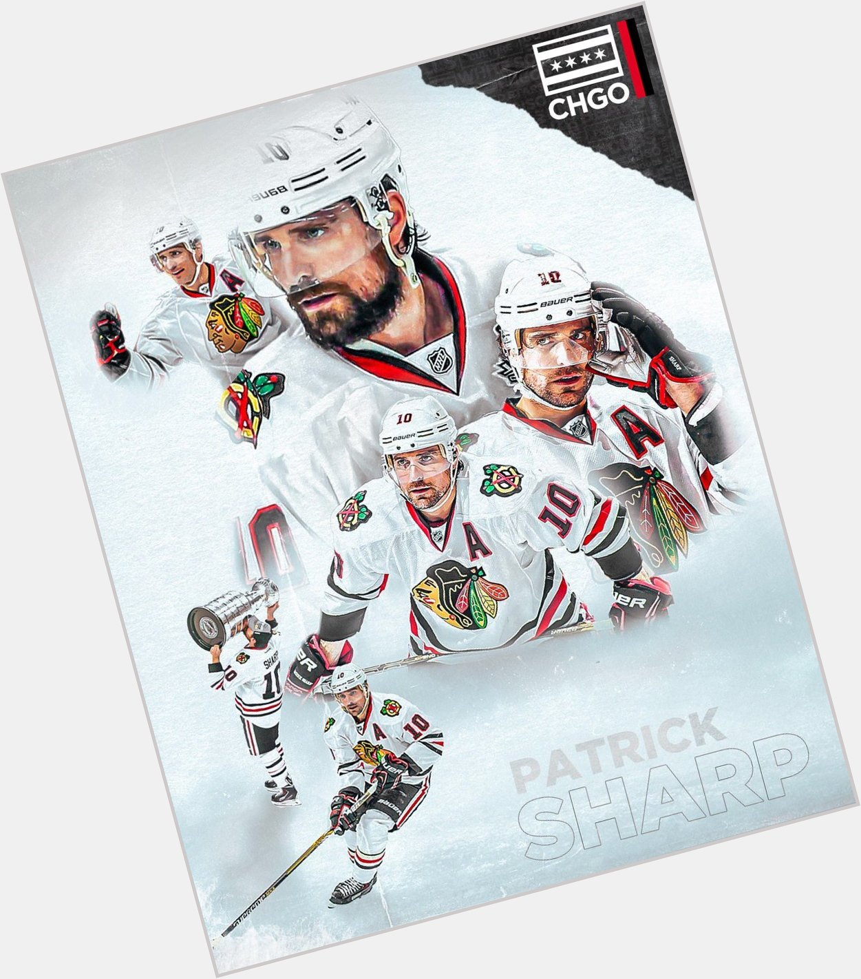 Happy 41st Birthday to 3-time Stanley Cup Champion Patrick Sharp!  
