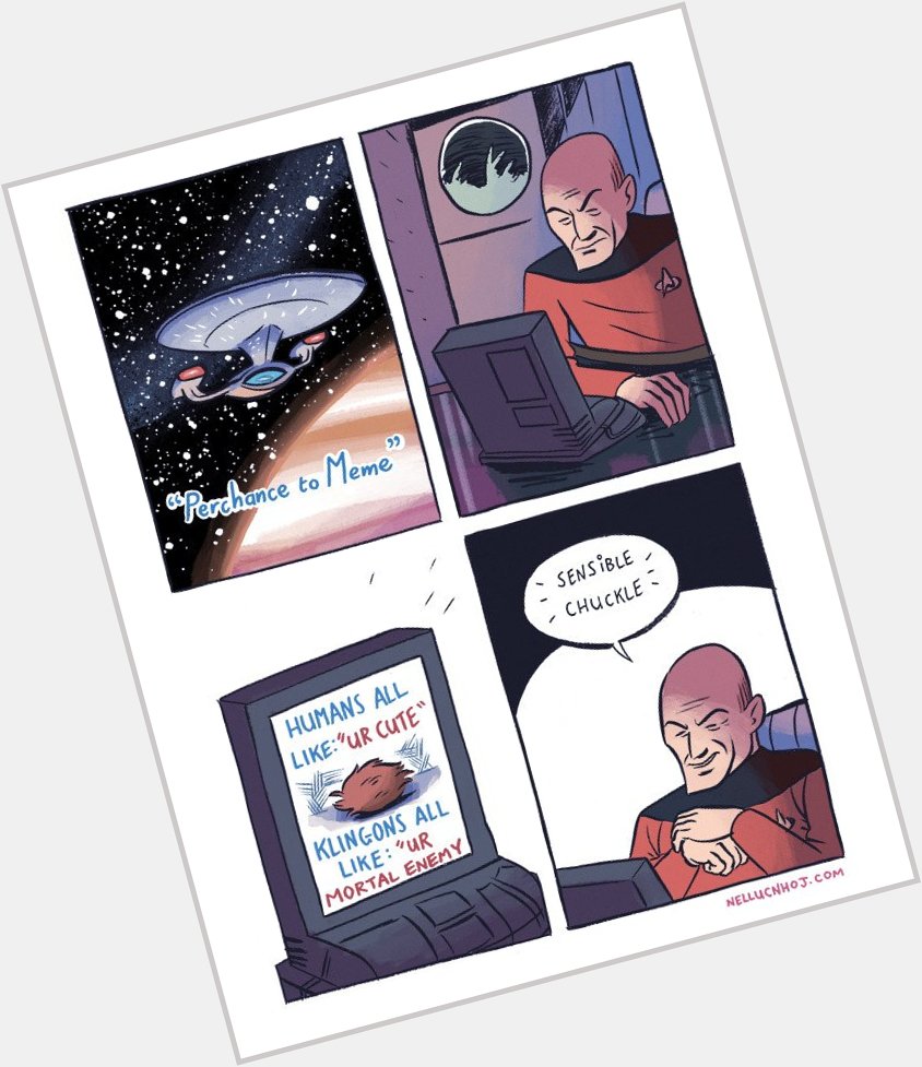 Happy birthday to Best Space Dad, Patrick Stewart!

Here\s a comic I did a while back. 