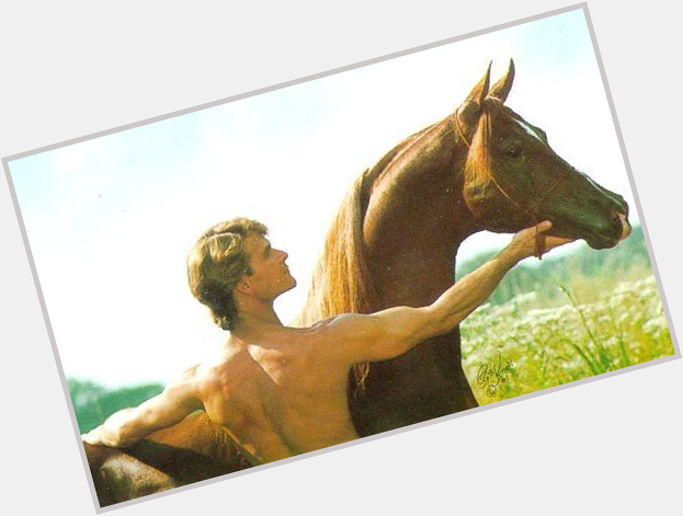 \"Mans\ love of a Horse is a thing apart\" - Happy Birthday Patrick Swayze. 