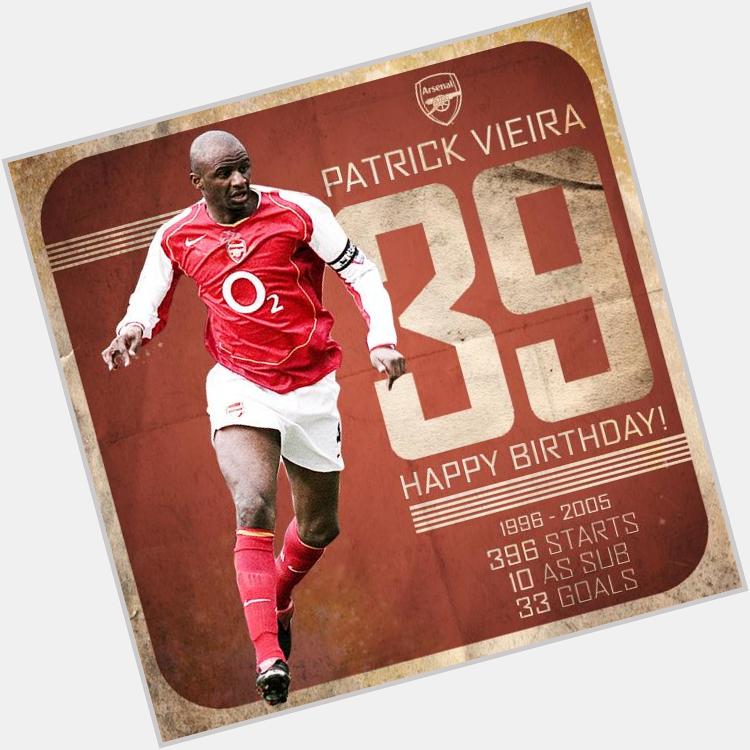 Morning all and happy birthday to legend Patrick Vieira! 