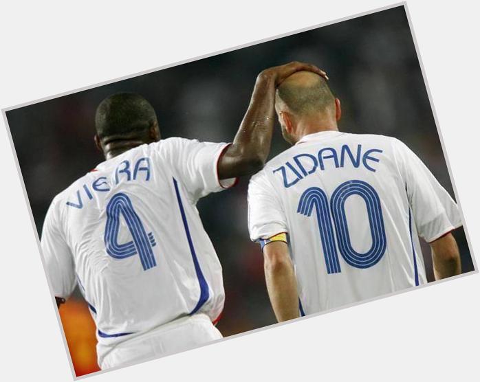 Two legends have the same birthday? Happy birthday Zinedine Zidane and Patrick Vieira! 