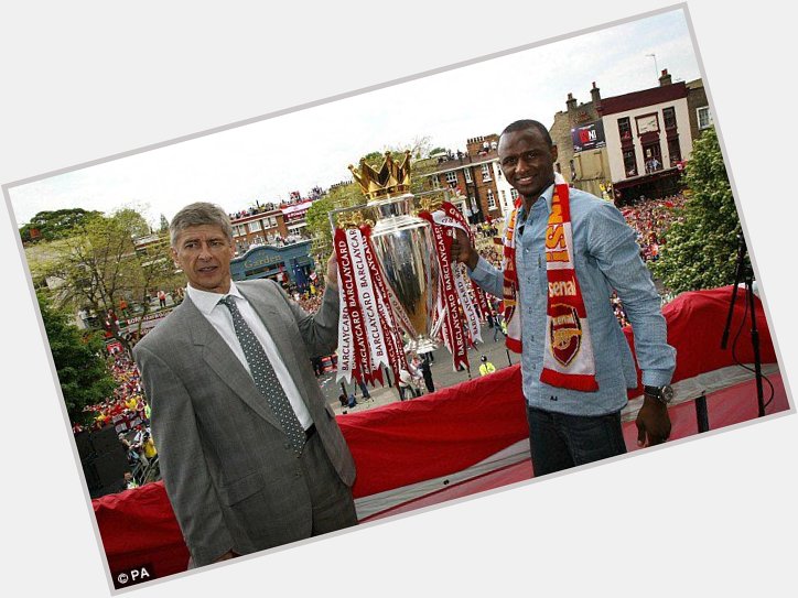 Happy 41st birthday to ex captain and Arsenal legend Patrick Vieira. Have a good one  