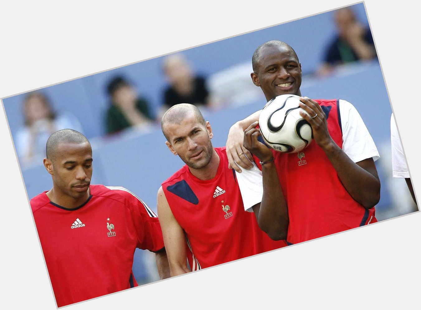  Happy Birthday To two French legends. Zinedine Zidane is 4  9  today, while Patrick Vieira is 4  5  ... 
