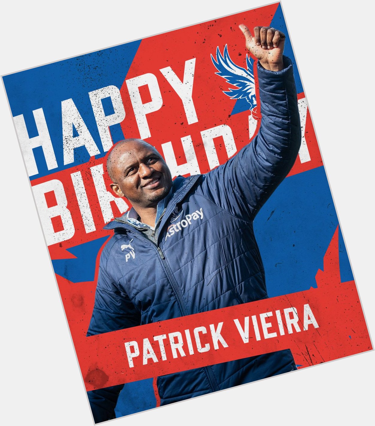 Happy birthday to our manager, Patrick Vieira   Have a great day  | 