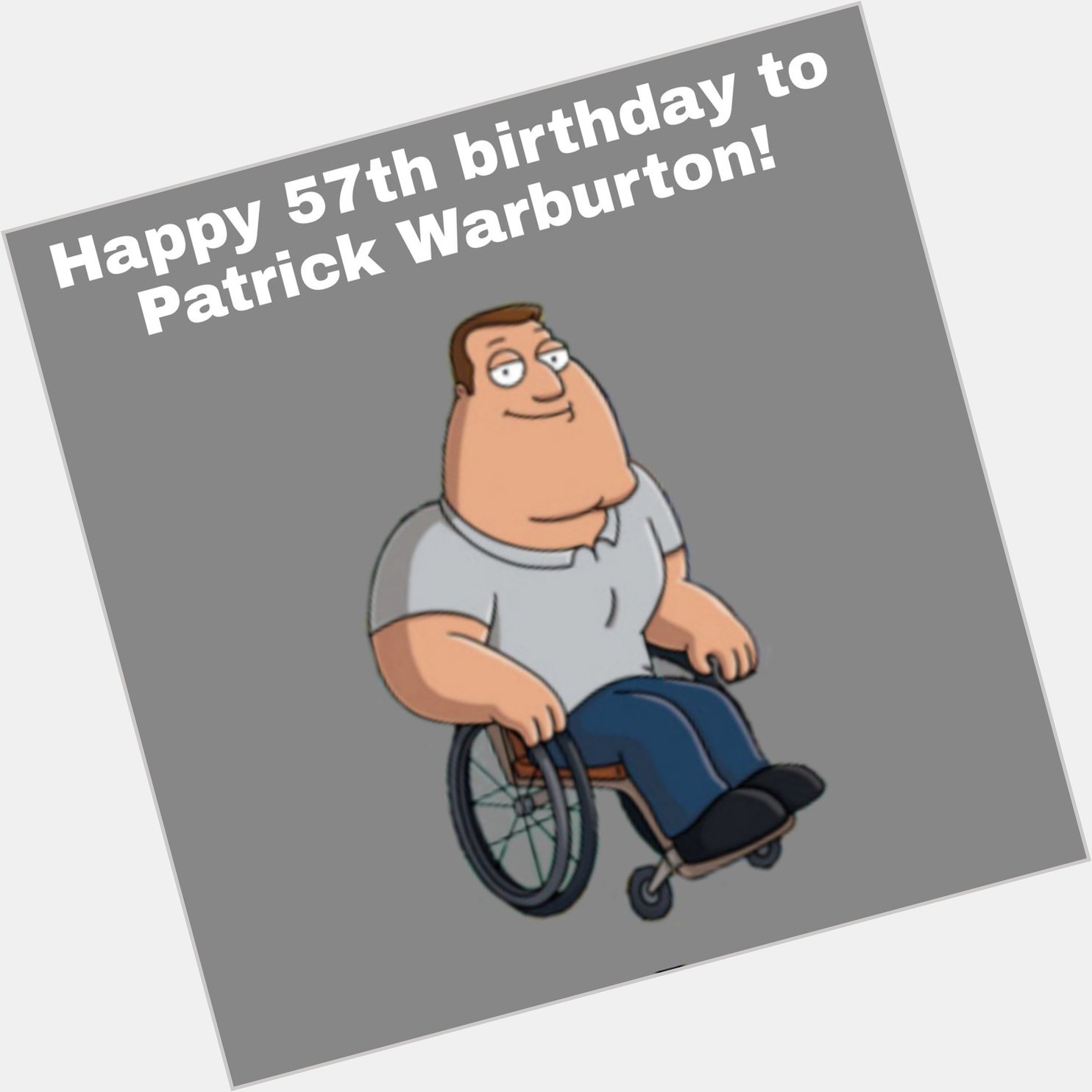 Happy 57th birthday to Patrick Warburton! 
