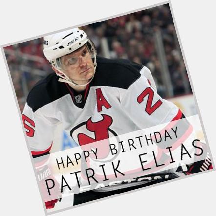 Happy Birthday Patrik Elias of the New Jersey Devils  