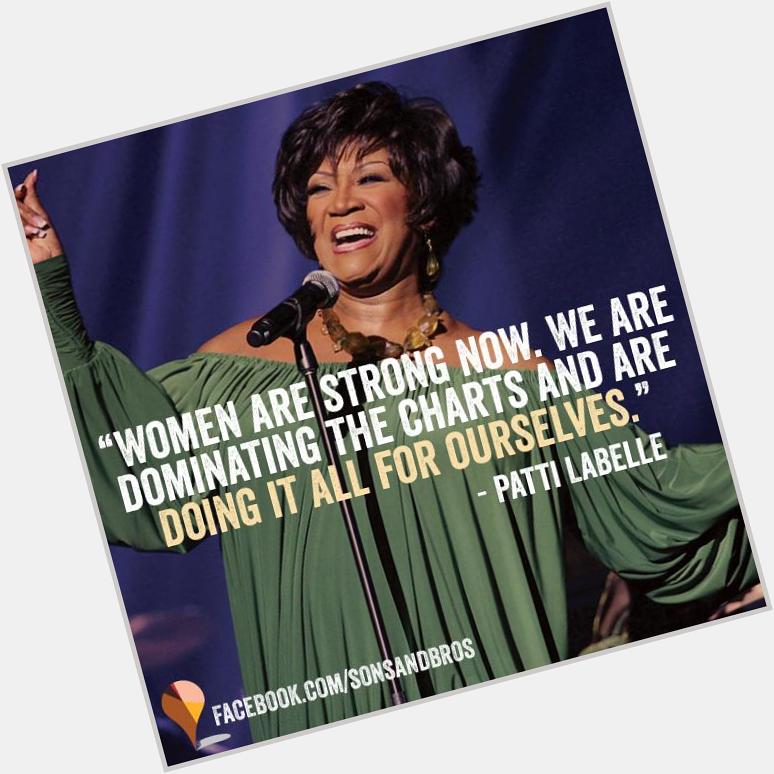 Happy Birthday to legendary songstress Patti Labelle! FACT: She received a star on the Hollywood Walk of Fame in 1993 