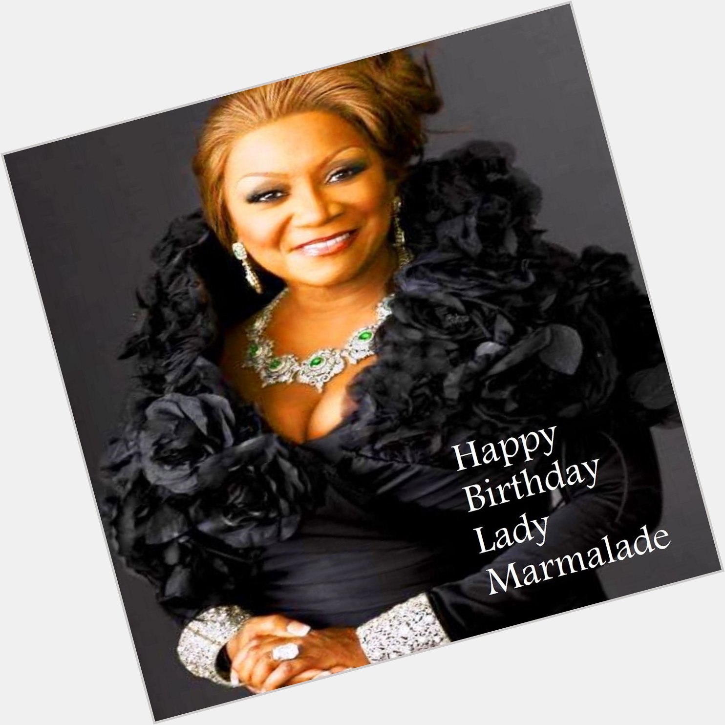 Happy 74th birthday to Patti LaBelle! 