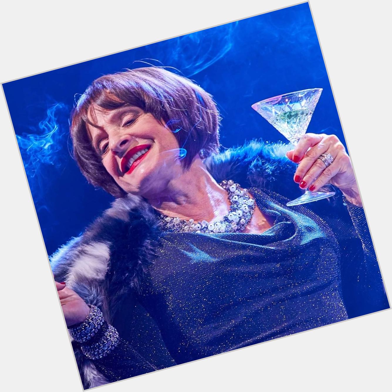 Happy birthday to Patti Lupone!  I\ll drink to that 