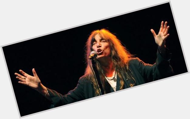 \"No matter how simplistic it sounds, everything stems from love Happy Birthday Patti Smith!   