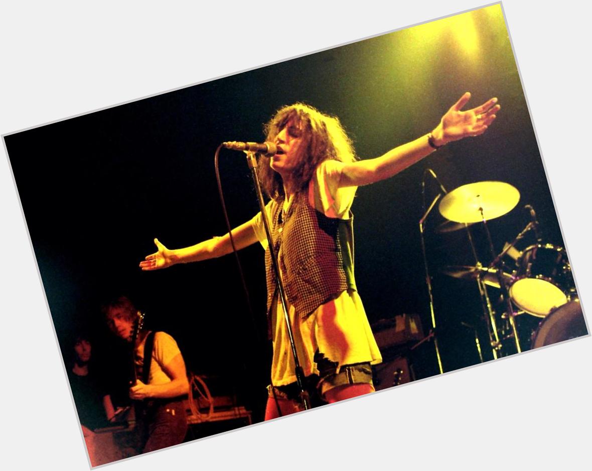 \"Do you like the world around you?
Are you ready to behave?\"

Happy birthday, Patti Smith. 