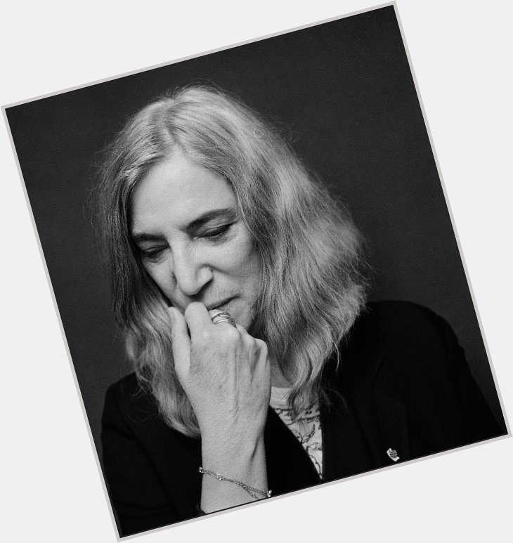 I want to be cool looking like Patti Smith when I\m 72 years old!  Happy Birthday legend! 