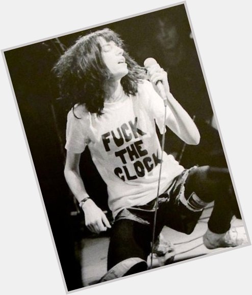 Happy 73rd birthday to the great rock n roll poet Patti Smith 