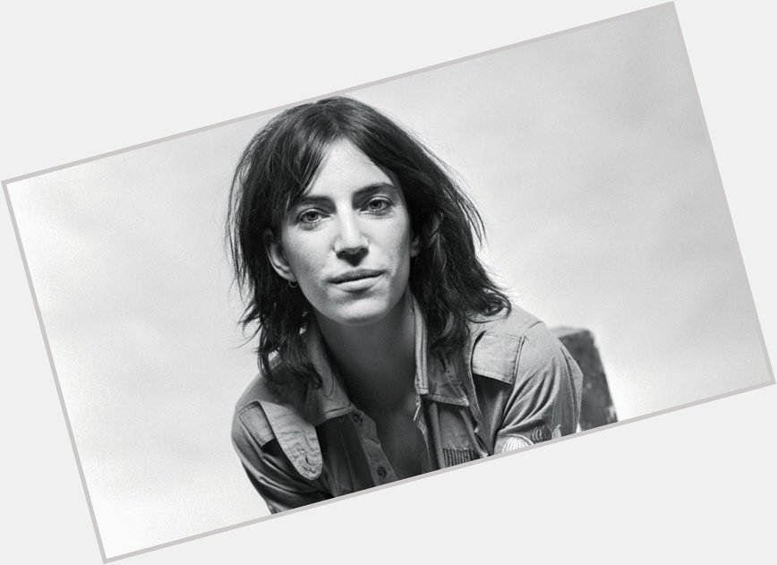 Happy 73rd birthday to Patti Smith, poet, singer, songwriter, independent thinker, performer... 