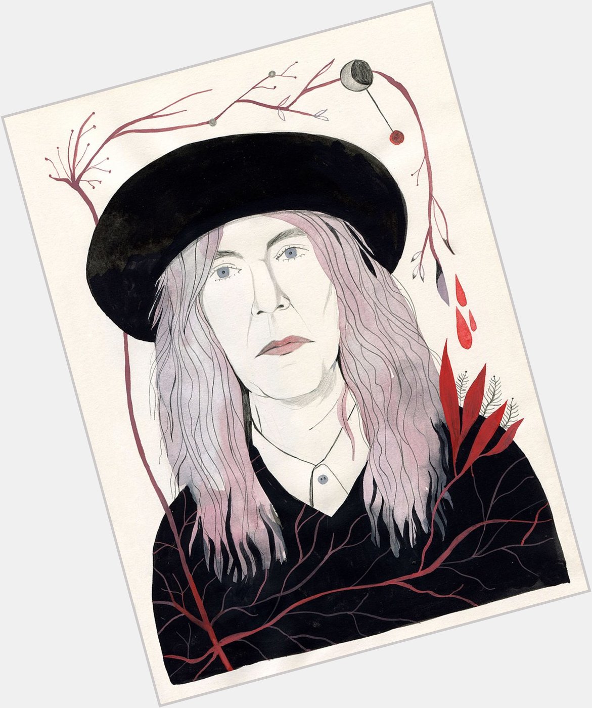 \"I\m sure I could write endlessly about nothing. If only I had nothing to say\" happy birthday, Patti Smith  