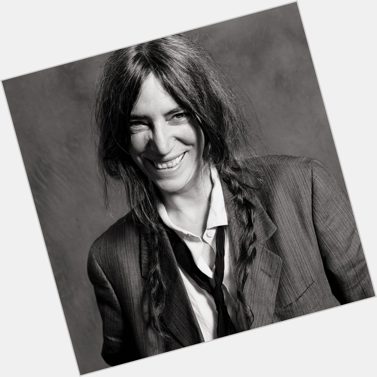 Happy birthday to the Godmother of Punk, Patti Smith, who turns 75 years old today!   : Luciano Viti/Getty Images 