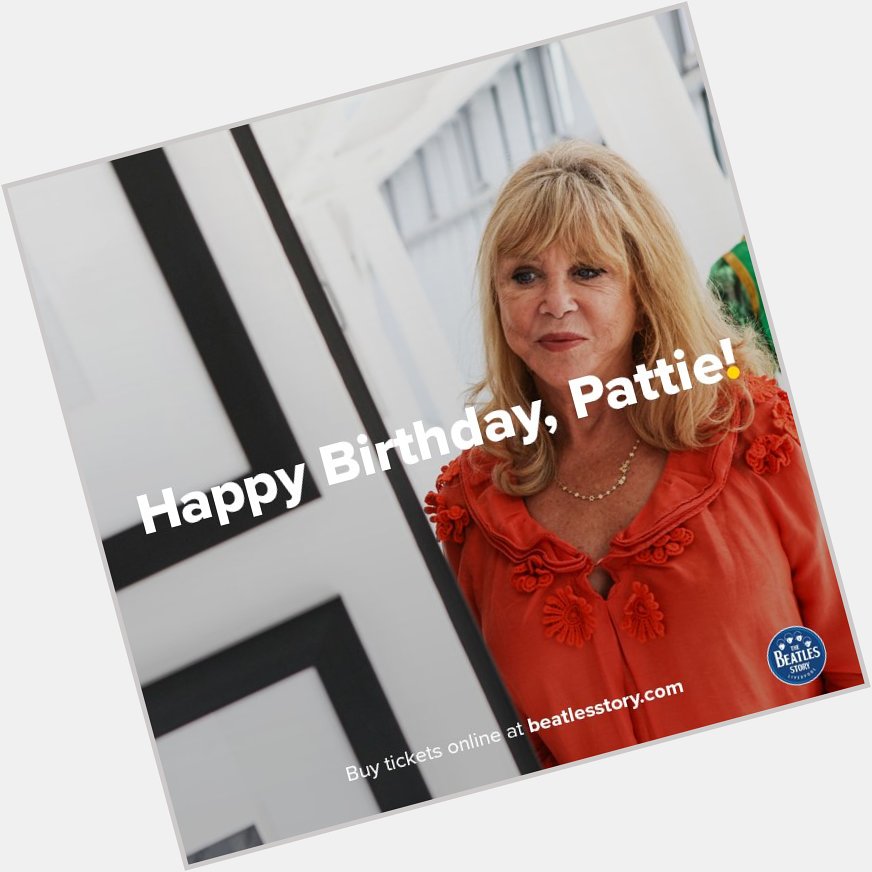 Wishing a very Happy Birthday to Pattie Boyd! 