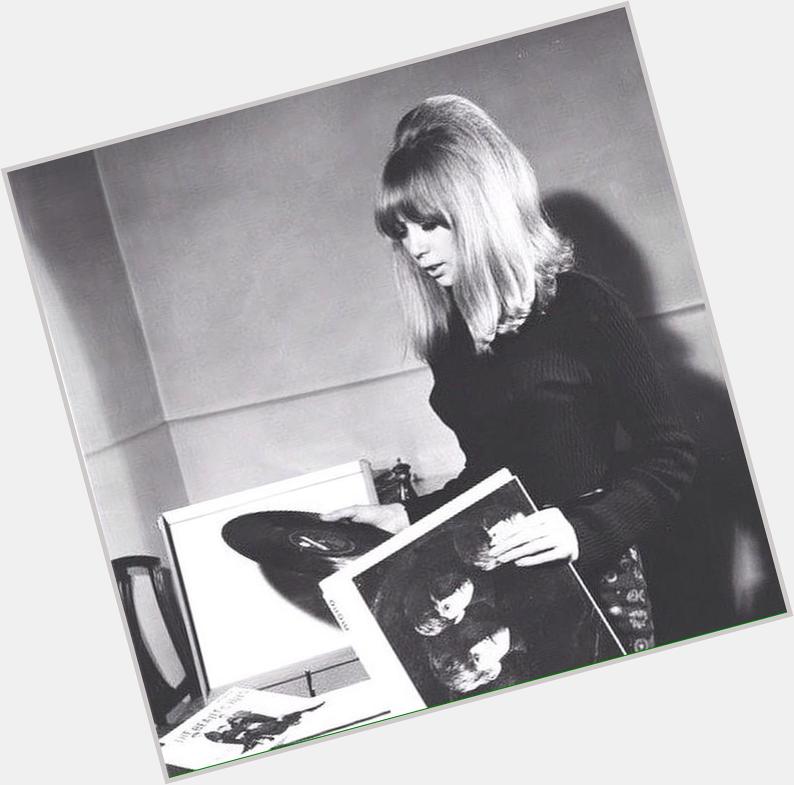 Happy Birthday to Pattie Boyd! Here she is listening to my favourite album! 
