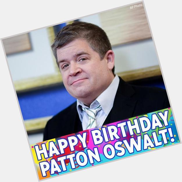 Happy Birthday, Patton Oswalt! The actor and comedian turns 49 today. 