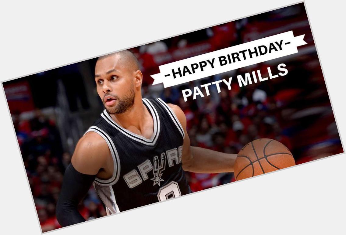 Happy Birthday to Patty Mills  