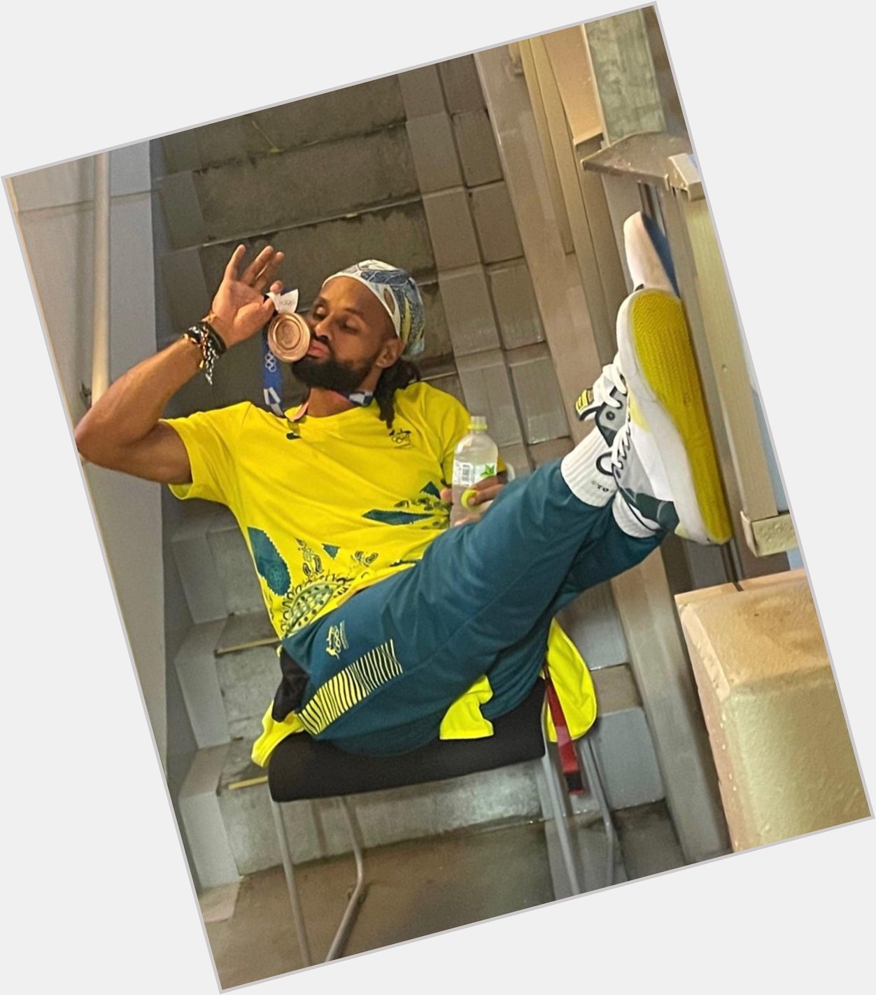 Patty Mills has been living his best life ever since Australia won bronze  Happy Birthday to the   