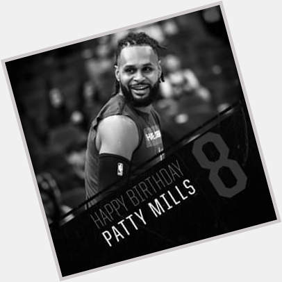 Happy Birthday, Patty Mills!  