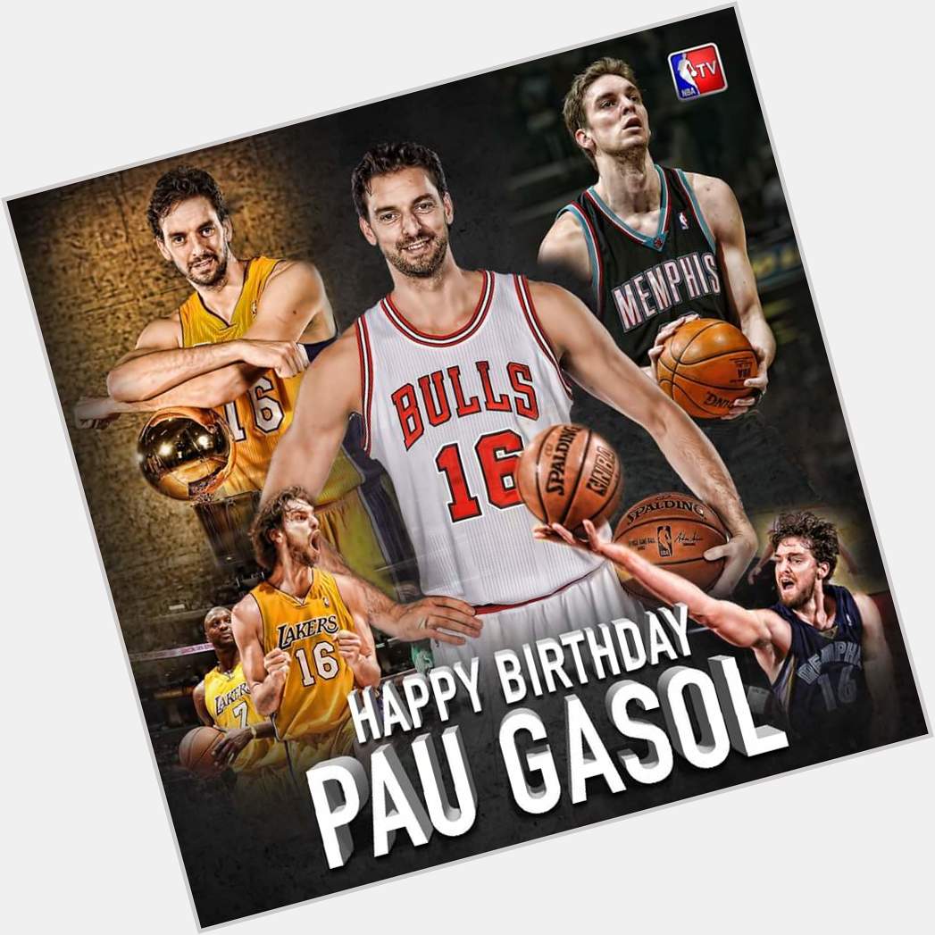 Happy birthday!!!
Pau Gasol
Bulls MVP 