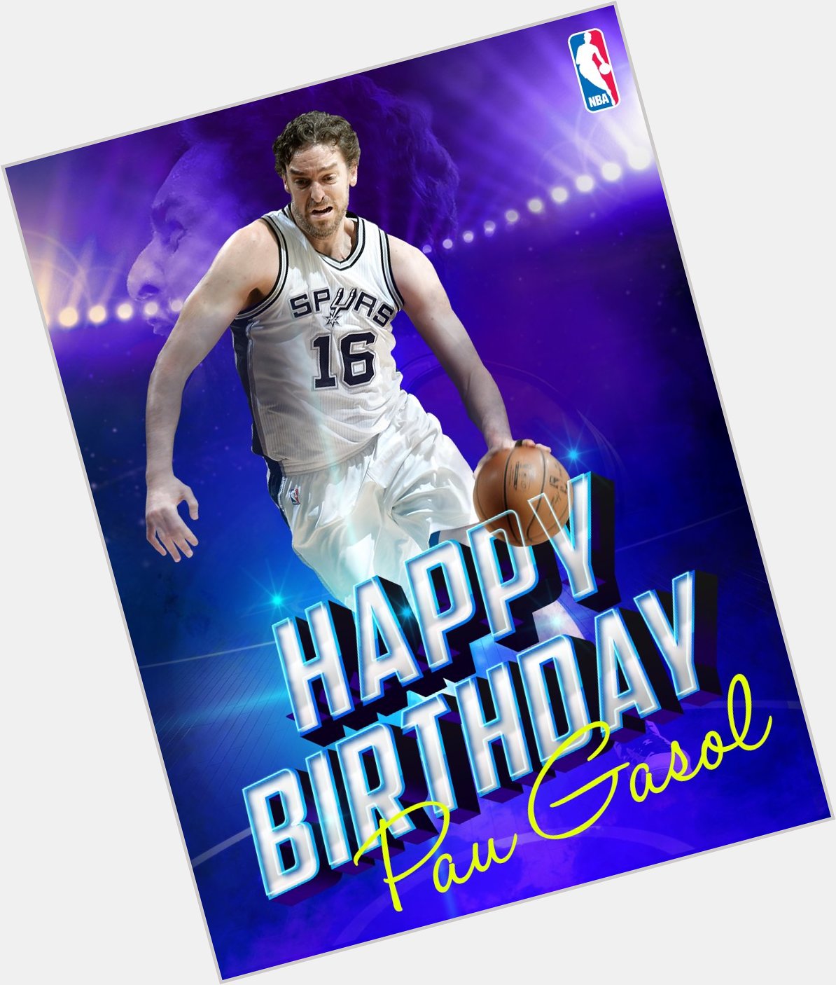 Join us in wishing the six-time NBA All Star, Pau Gasol, a very Happy Birthday! 