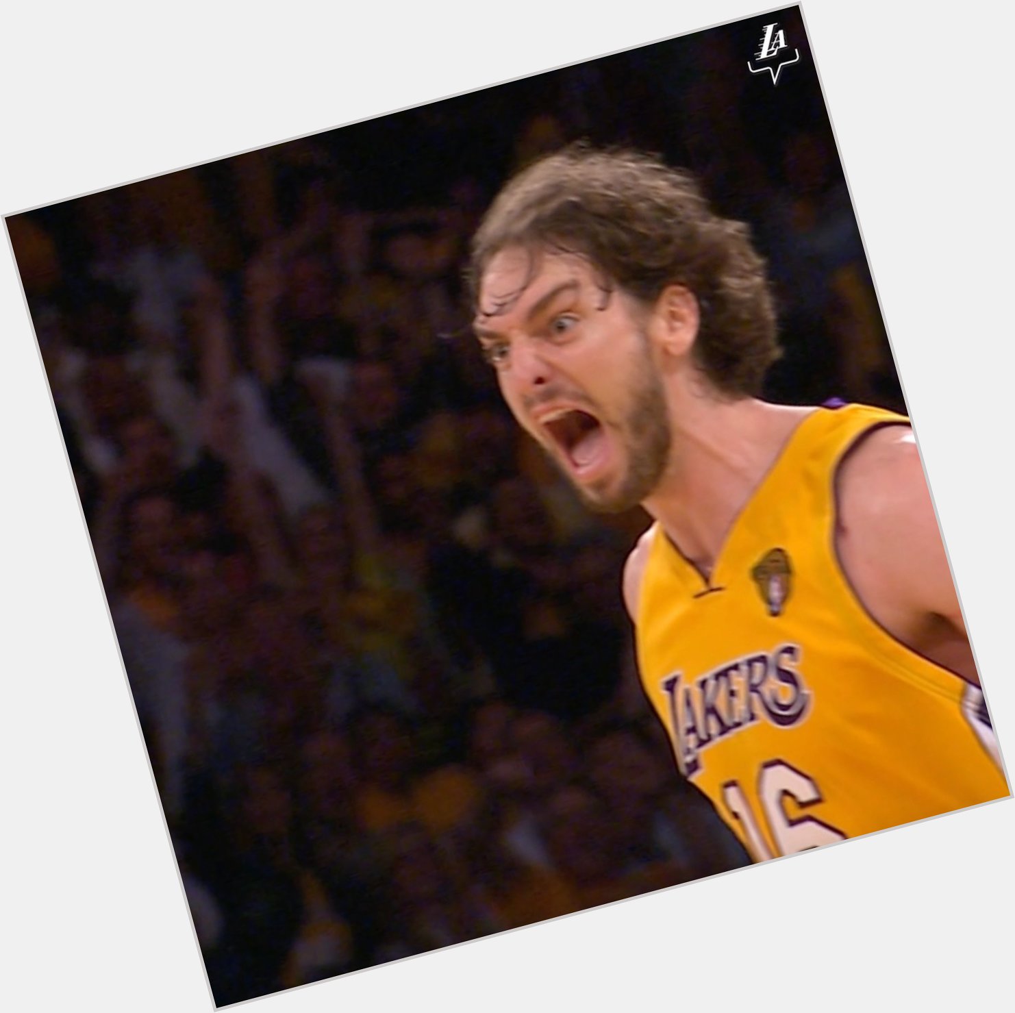 Happy birthday to Pau Gasol. An underrated beast. I will never forget this moment against the Celtics in game 7. 
