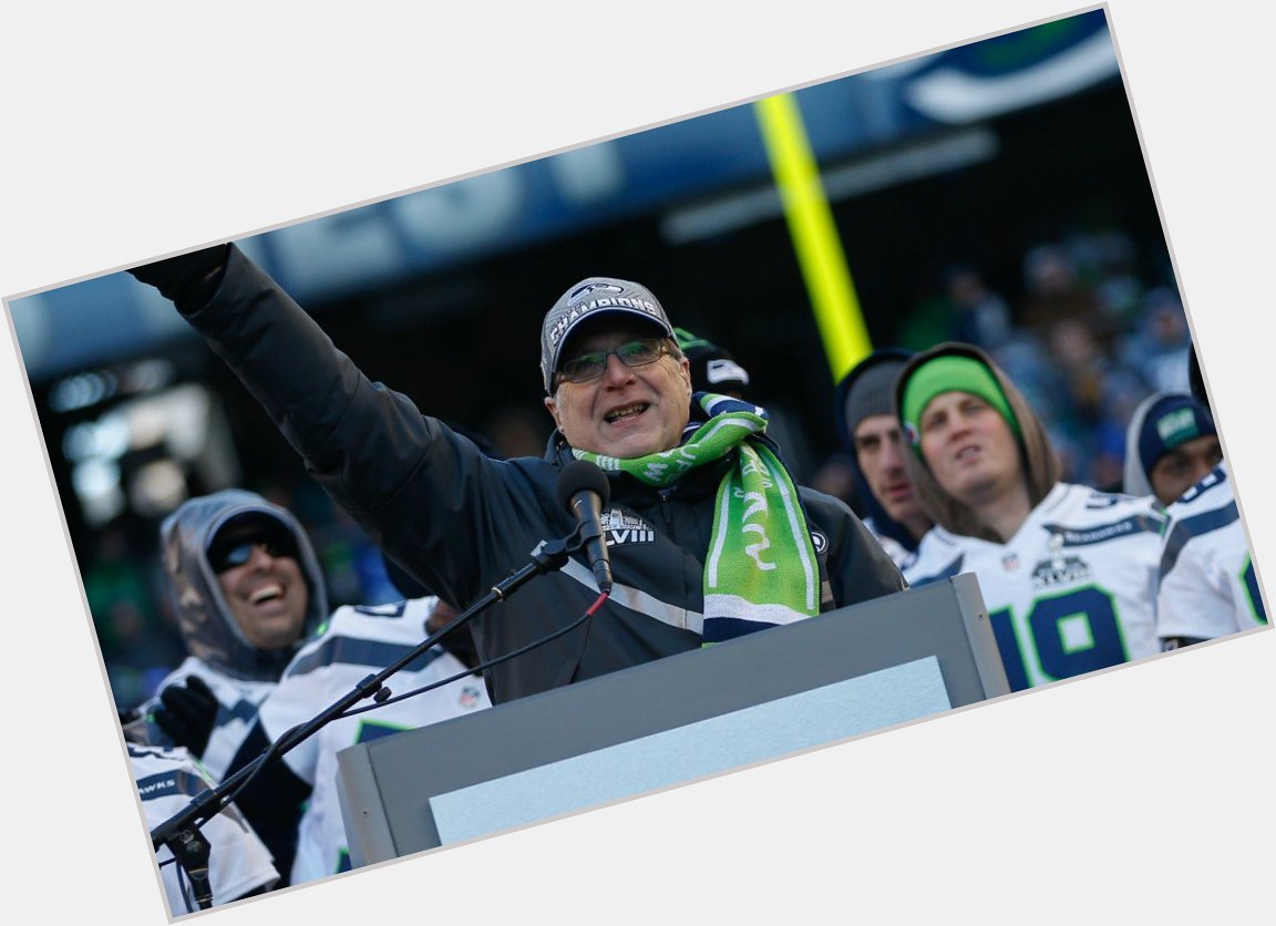 Happy Birthday to Seahawks owner Paul Allen, who turns 65  