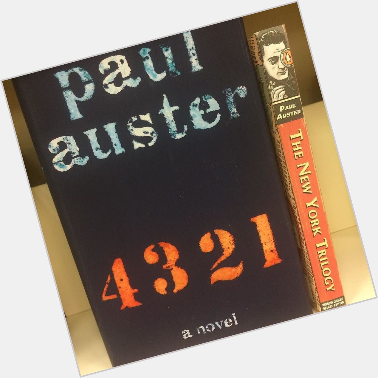 Paul Auster got a great big book published for his birthday! Happy birthday Mr. Auster! I 