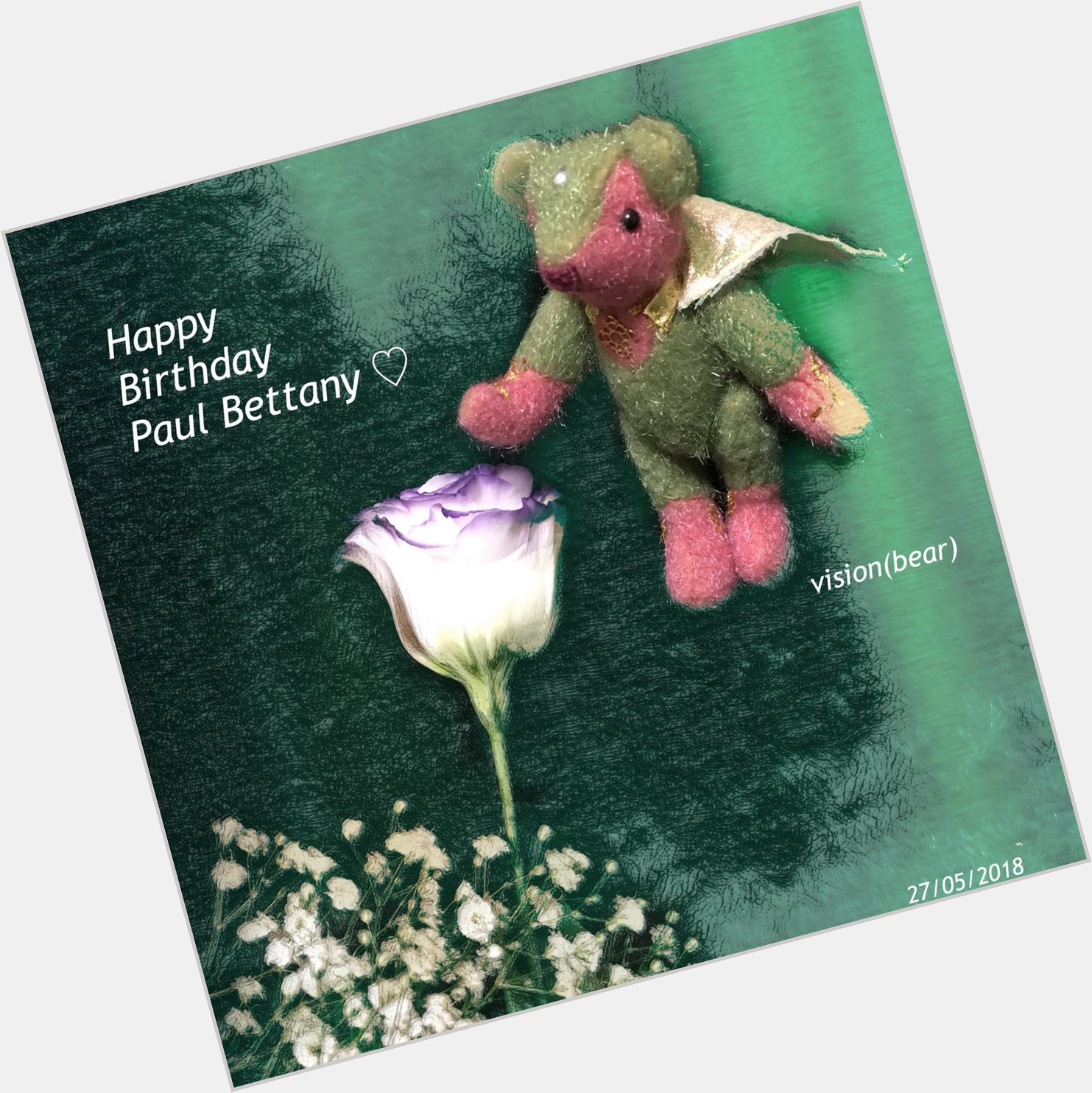 Happy Birthday Paul Bettany.                                                          