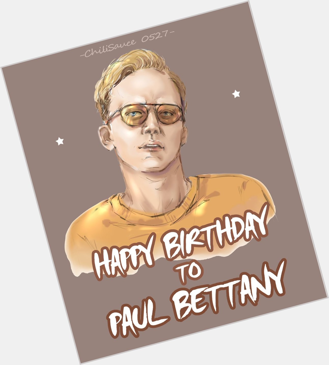 Happy birthday to PAUL BETTANY!!!!!
You deserve the best    