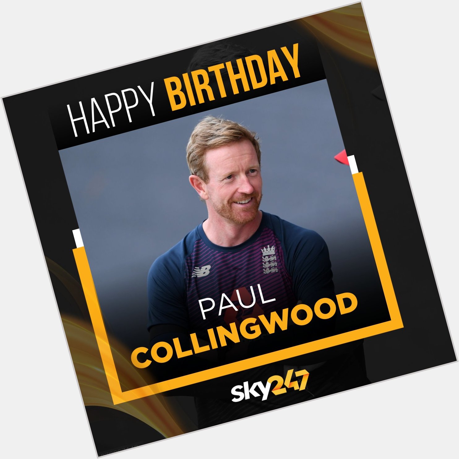 Wishing former England captain Paul Collingwood a very happy birthday.    