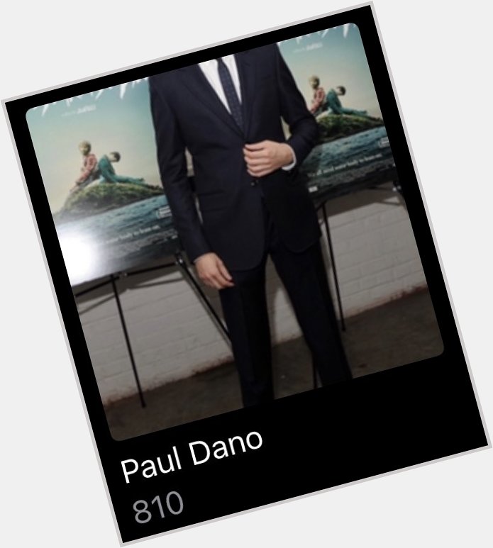 Someone wish my Paul Dano photo album a happy (late) 800th birthday 