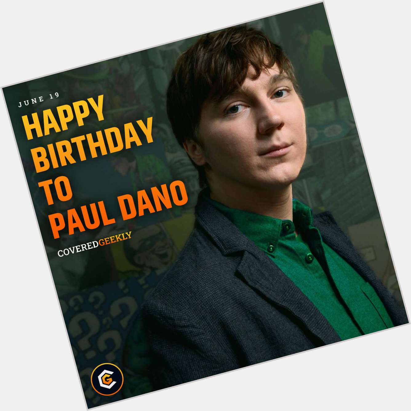 Paul Dano turns 39 years old today.

Happy Birthday! 