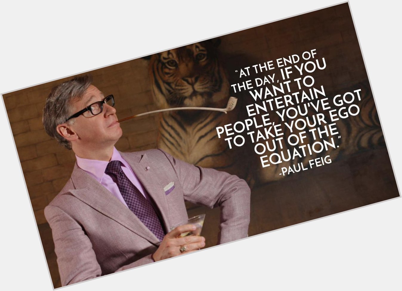 Happy Birthday to comedic writer, director, producer and overall entertainer, Paul Feig. 