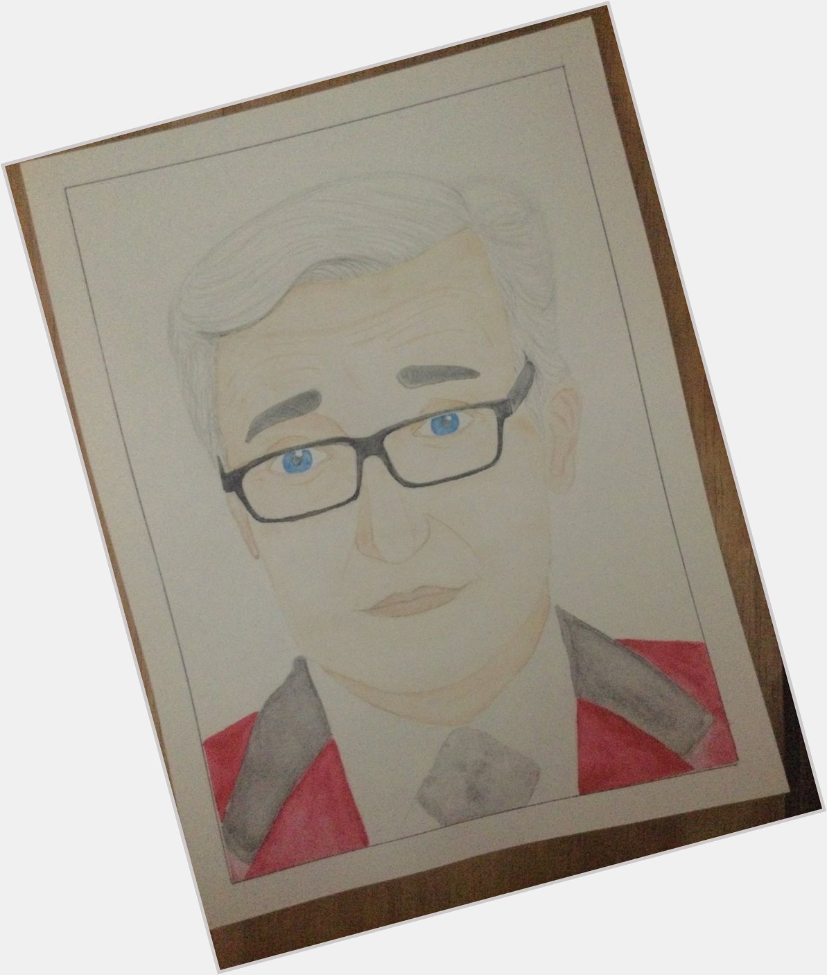 I decided to paint Paul Feig because it s his birthday (ik it s not that good ) but happy birthday!!!   