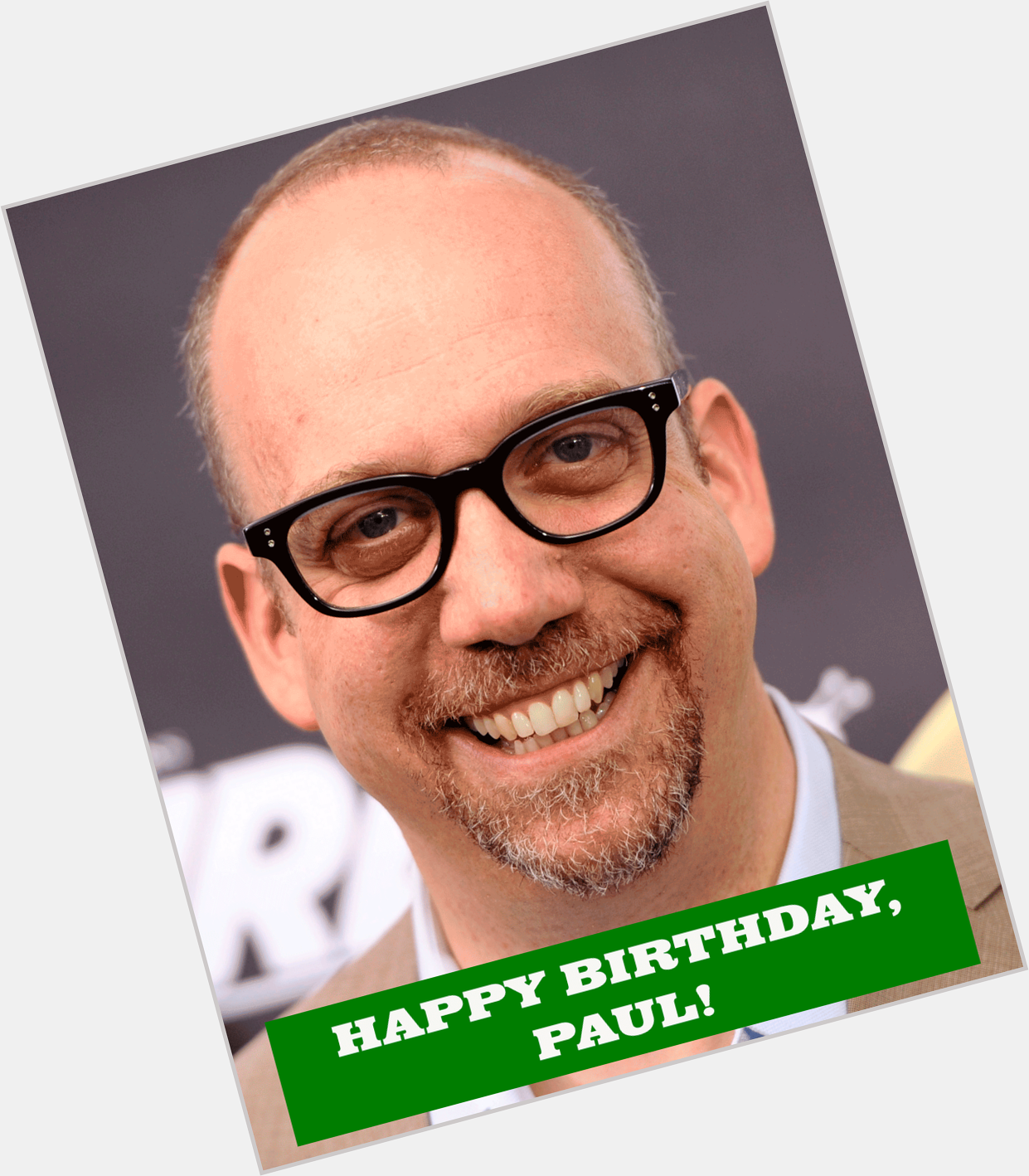 Happy Birthday to Golden Globe winner and Oscar nominated actor, Paul Giamatti. He s one of the greats! 