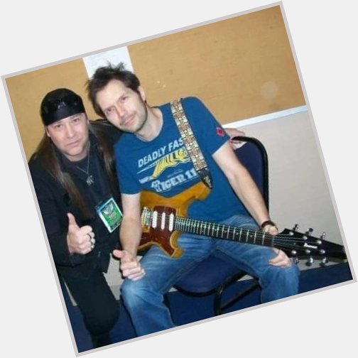 Happy Birthday to my good friend and  shred guitarist  Paul Gilbert Racer X and Mr. Big. 