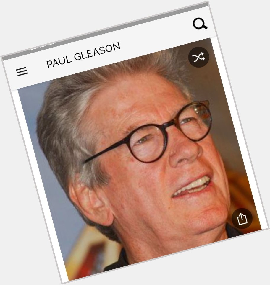 Happy birthday to this great actor. Happy birthday to Paul Gleason 