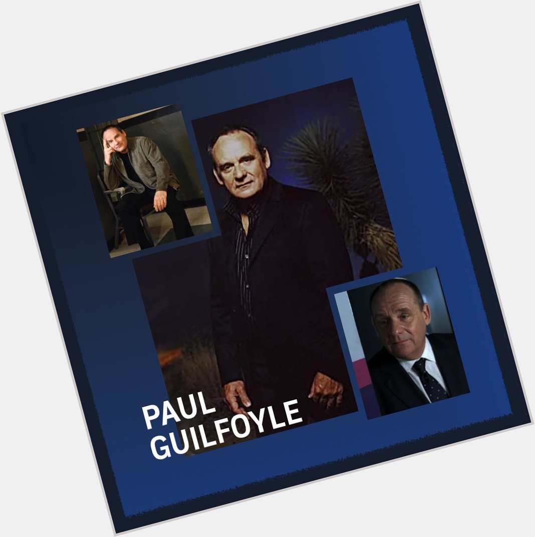 Happy Birthday to Paul Guilfoyle! Who plays the bad ass Jim Brass. 