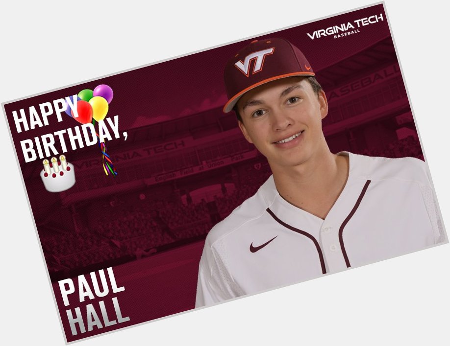 We\ve got another one today. Happy Birthday   to the    No. 3 Paul Hall! 