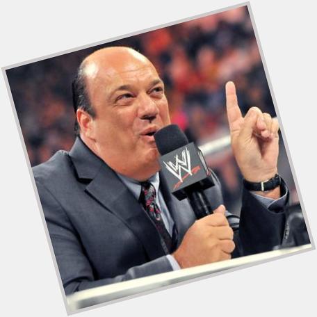 HIS NAME.....is Paul Heyman, and today we wish him a Happy Birthday! 